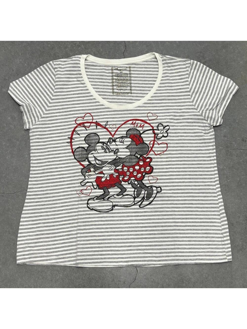Disney Mickey & Minnie Mouse T Shirt